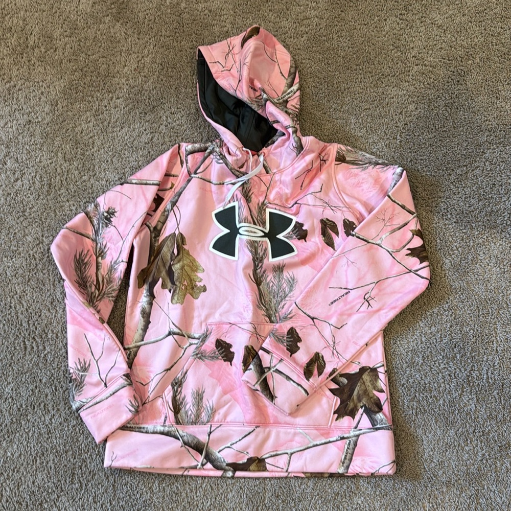 Women’s Under Armour Real Tree pink Hoodie